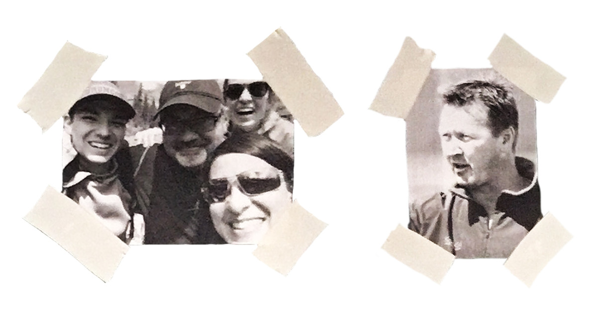 Logan kept two photos in his locker, one of his family and one of Suggitt. 